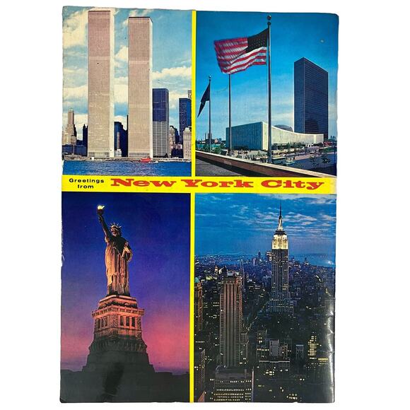 Vintage 1976 The World’s Fun City -New York Souvenir Pictorial Guide Book - Picture 2 of 6